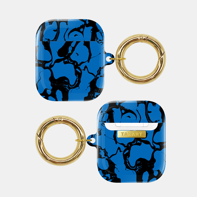 AirPods 1, 2 : Marbling Blue